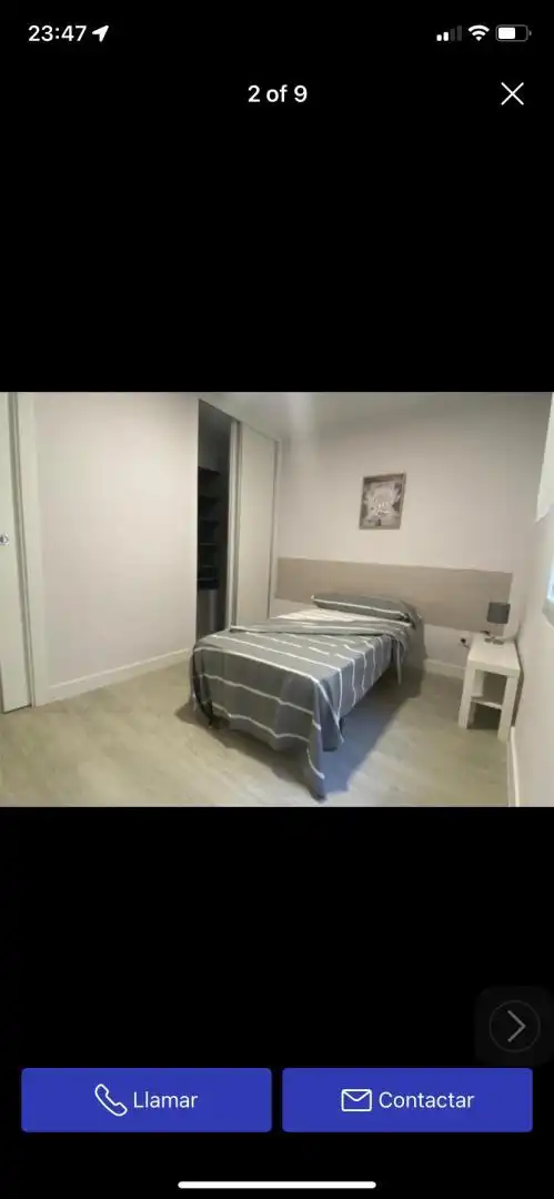 Bedroom of Flat for share in Alcalá de Henares  with Terrace, Furnished and Washing machine
