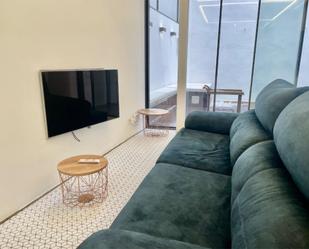 Living room of Flat for sale in Tavernes de la Valldigna  with Air Conditioner, Terrace and Swimming Pool