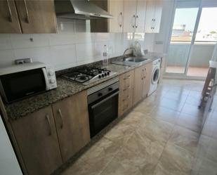 Kitchen of Flat for sale in  Murcia Capital  with Furnished and Balcony