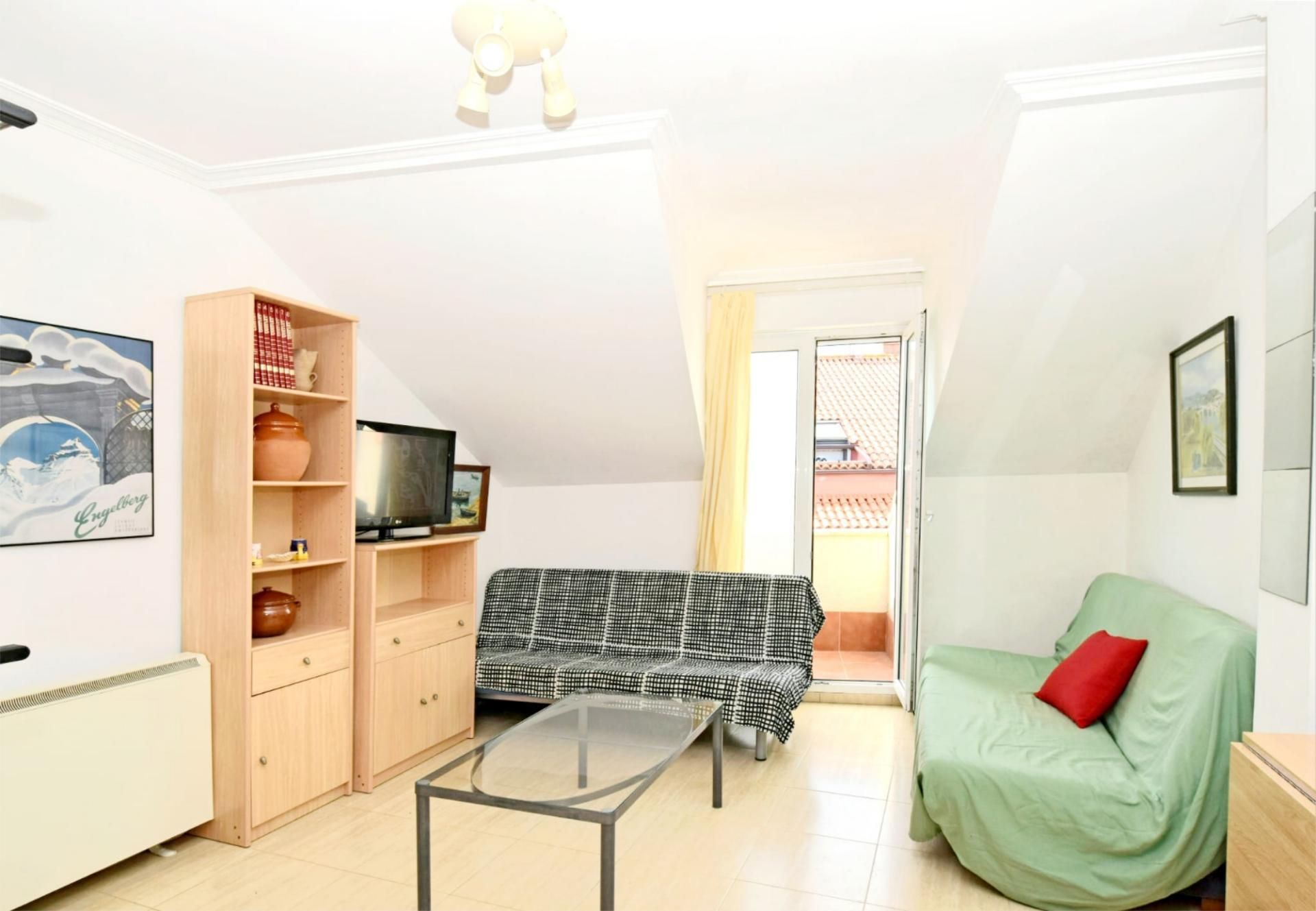 Bedroom of Apartment to rent in A Illa de Arousa   with Parquet flooring, Furnished and Oven