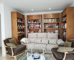 Living room of Flat for sale in Marbella  with Air Conditioner, Terrace and Balcony