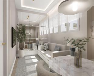 Sala d'estar de Pis en venda en  Madrid Capital amb Aire condicionat, Calefacció i Jardí privat