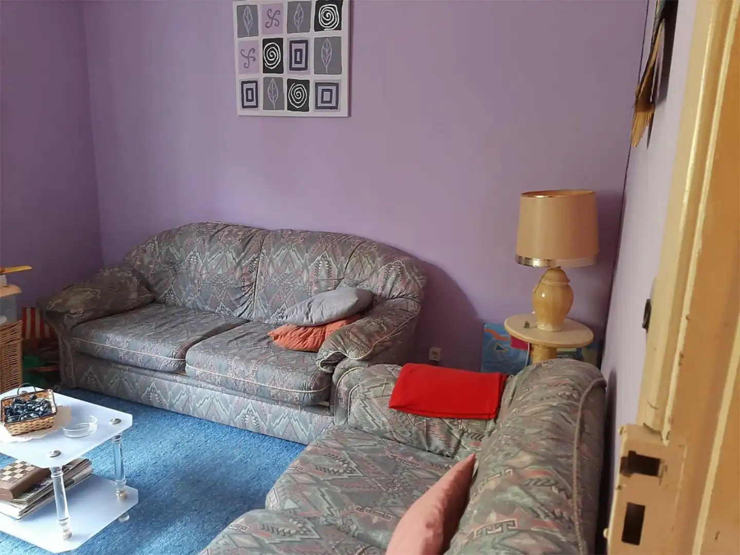 Living room of Flat for sale in Nogueira de Ramuín  with Furnished