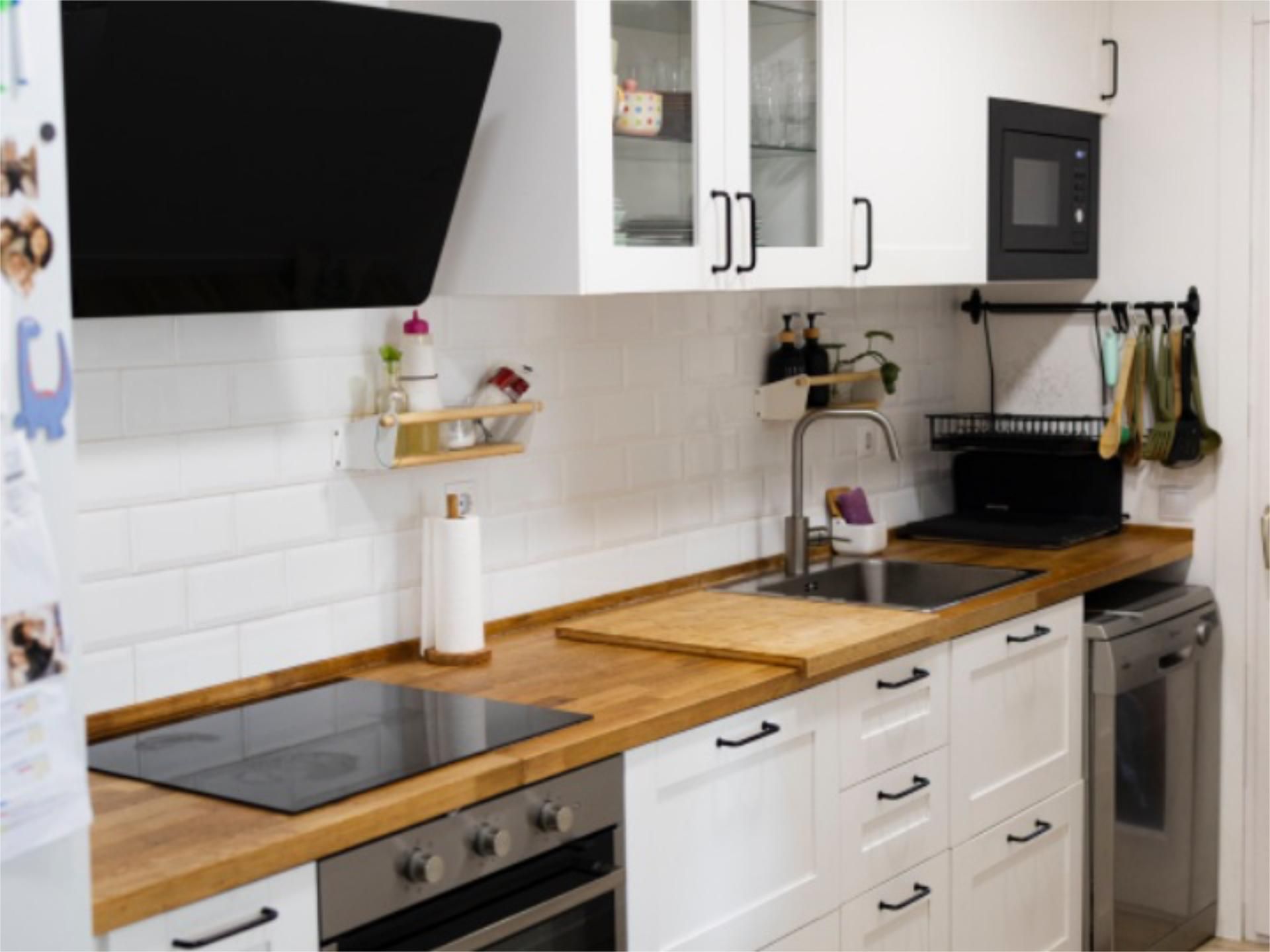 Kitchen of Flat for sale in Torredembarra  with Air Conditioner, Swimming Pool and Balcony