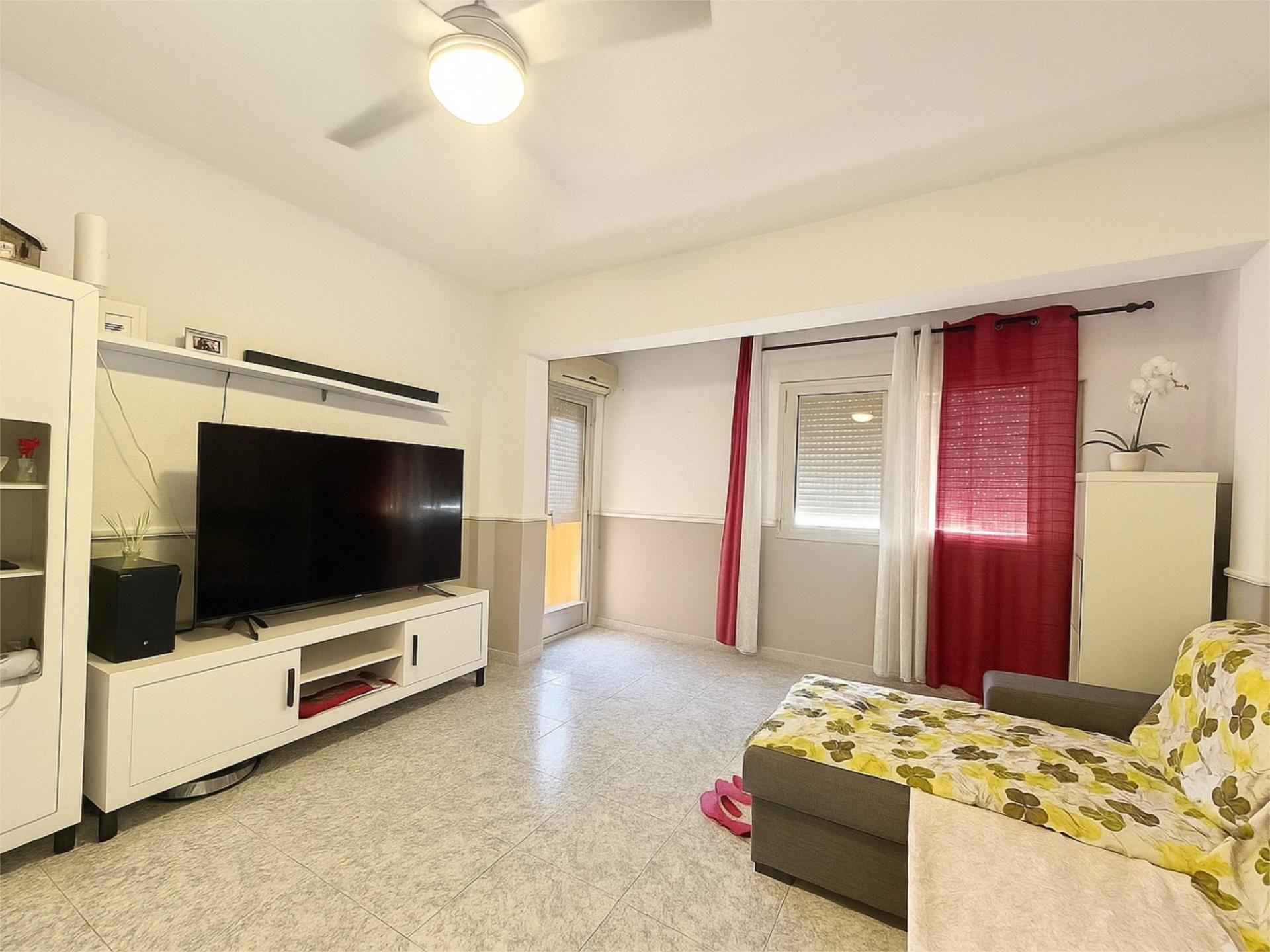 Living room of Flat for sale in Mérida  with Air Conditioner and Terrace