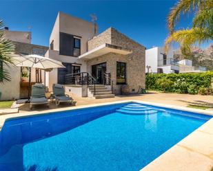Piscina de Casa o xalet de lloguer en Polop amb Aire condicionat, Jardí privat i Terrassa