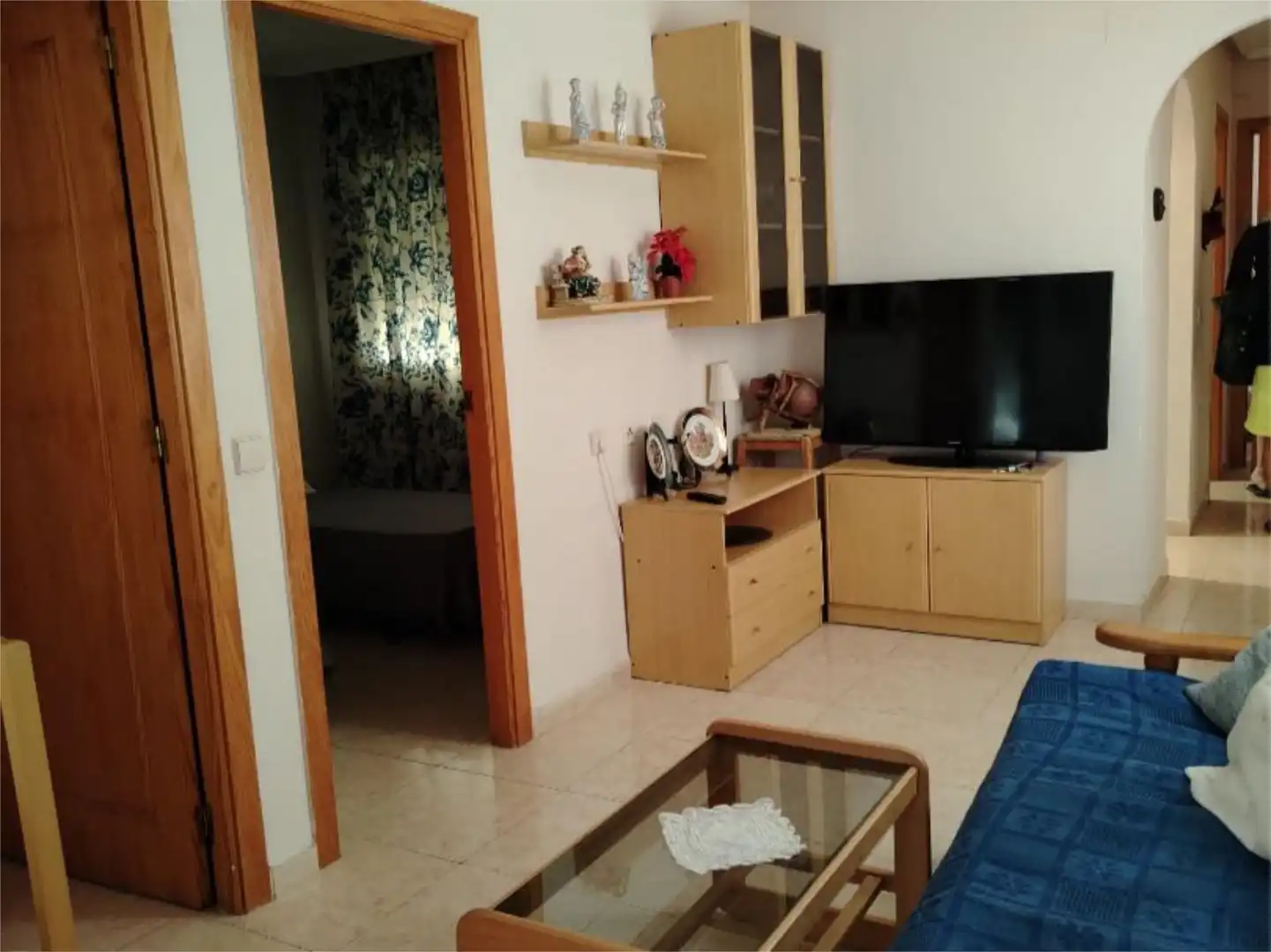 Living room of Flat for rent in Torrevieja  with Swimming Pool