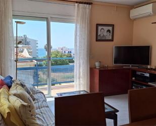 Living room of Flat for sale in Pineda de Mar  with Air Conditioner and Balcony
