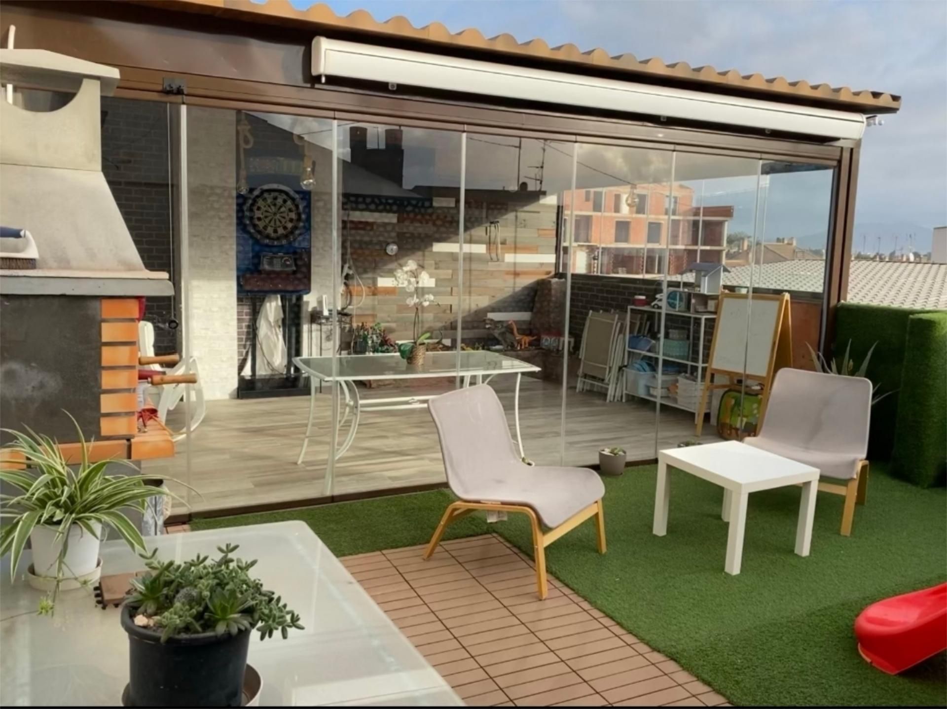 Terrace of Attic to rent in  Murcia Capital  with Air Conditioner, Heating and Terrace