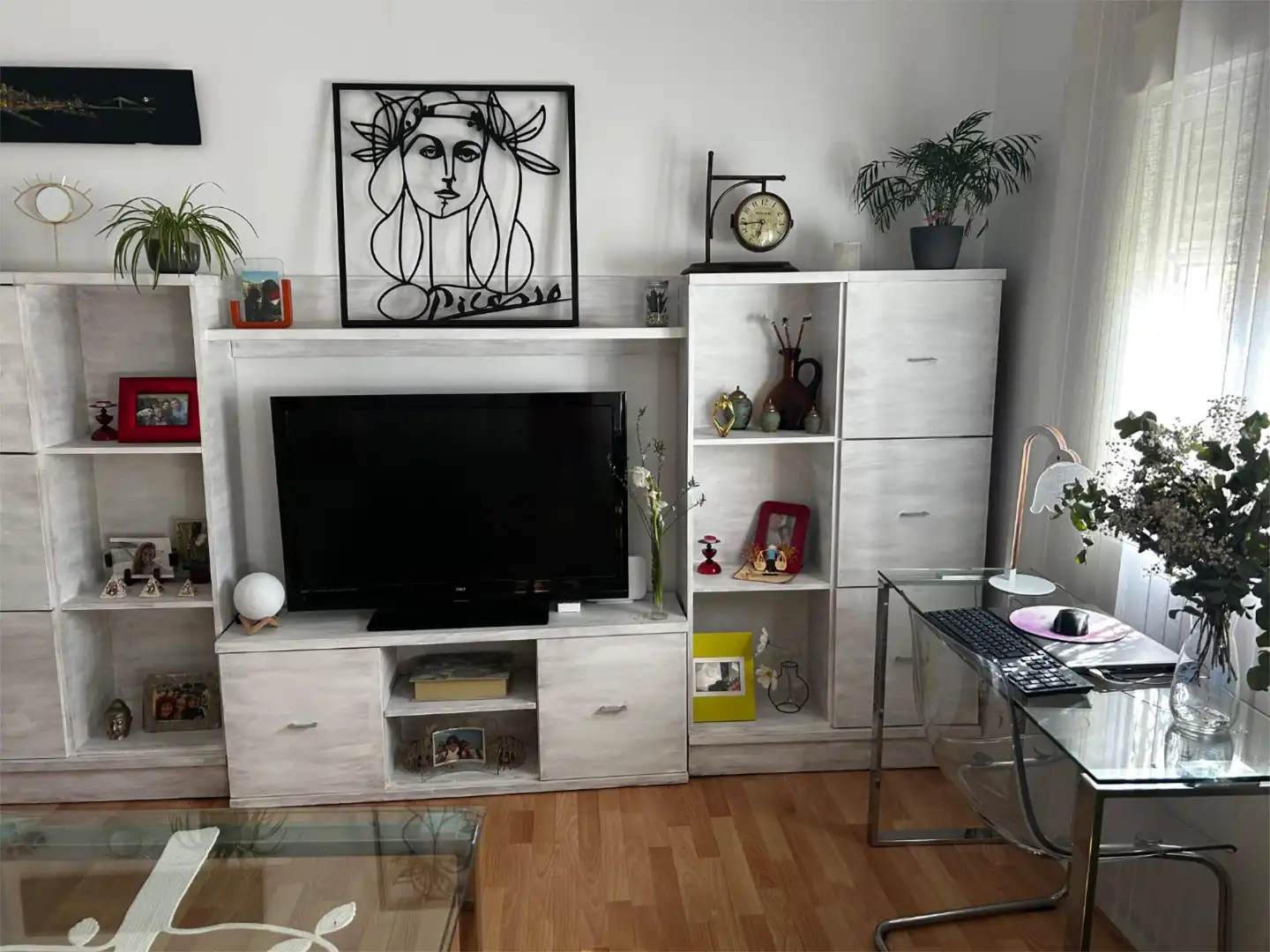 Piso en venta en Avenida Santa Marina, 54, Santa Marina Sala de estar de Piso en venta en Badajoz con Aire acondicionado, Calefacción y Parquet