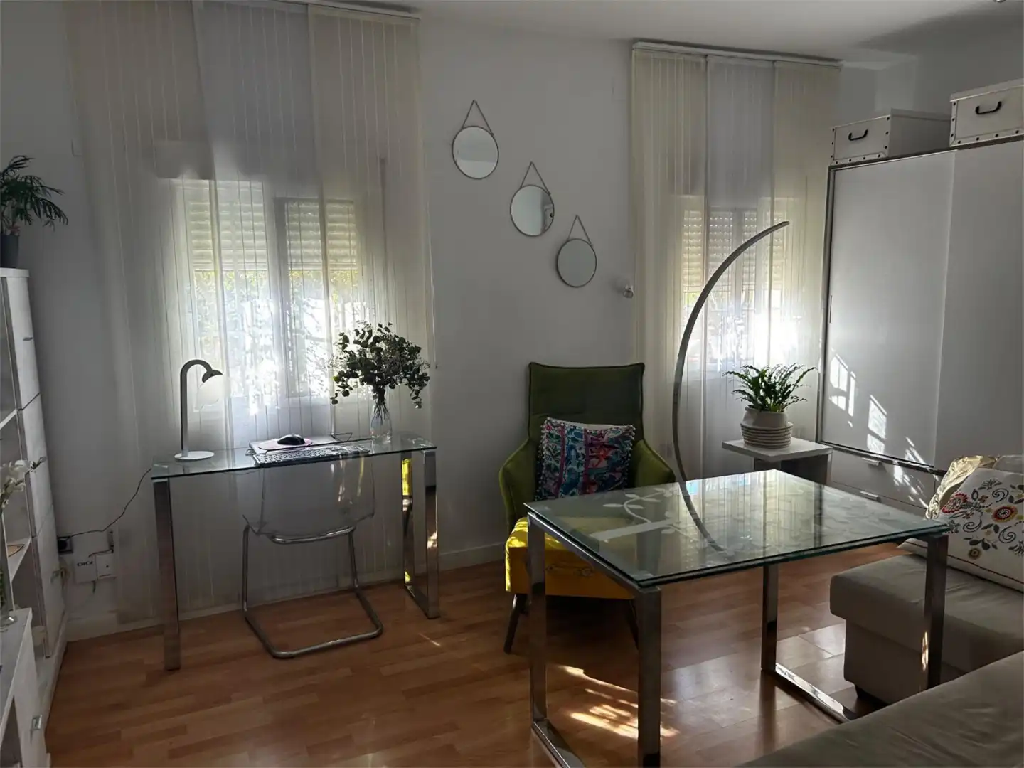 Piso en venta en Avenida Santa Marina, 54, Santa Marina Sala de estar de Piso en venta en Badajoz con Aire acondicionado, Calefacción y Parquet