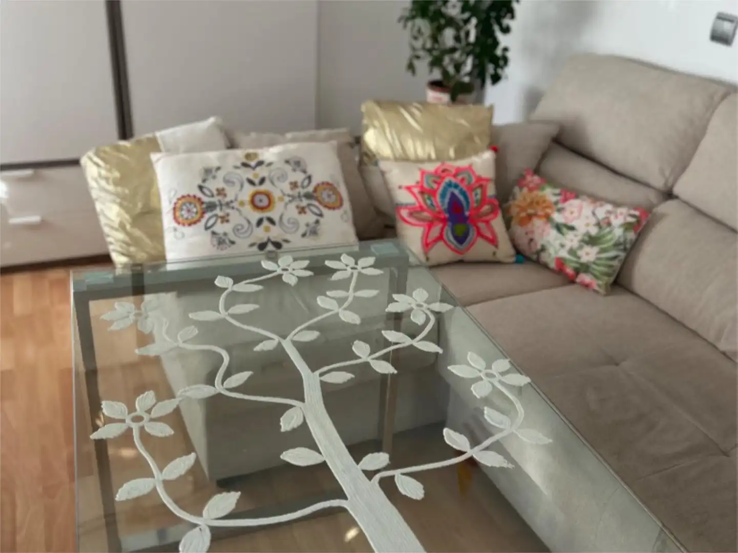 Piso en venta en Avenida Santa Marina, 54, Santa Marina Sala de estar de Piso en venta en Badajoz con Aire acondicionado, Calefacción y Parquet