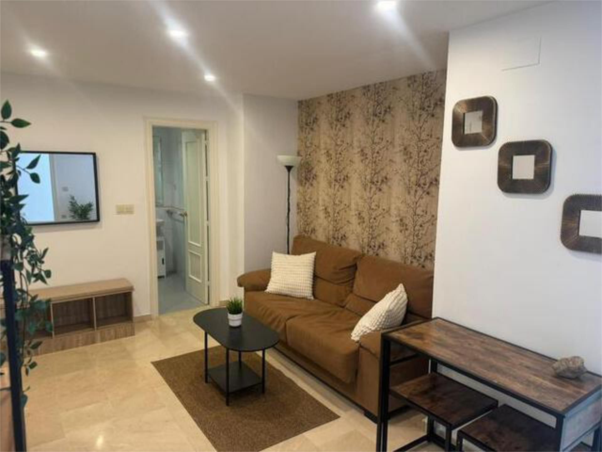 Sala d'estar de Apartament de lloguer en Santa Fe