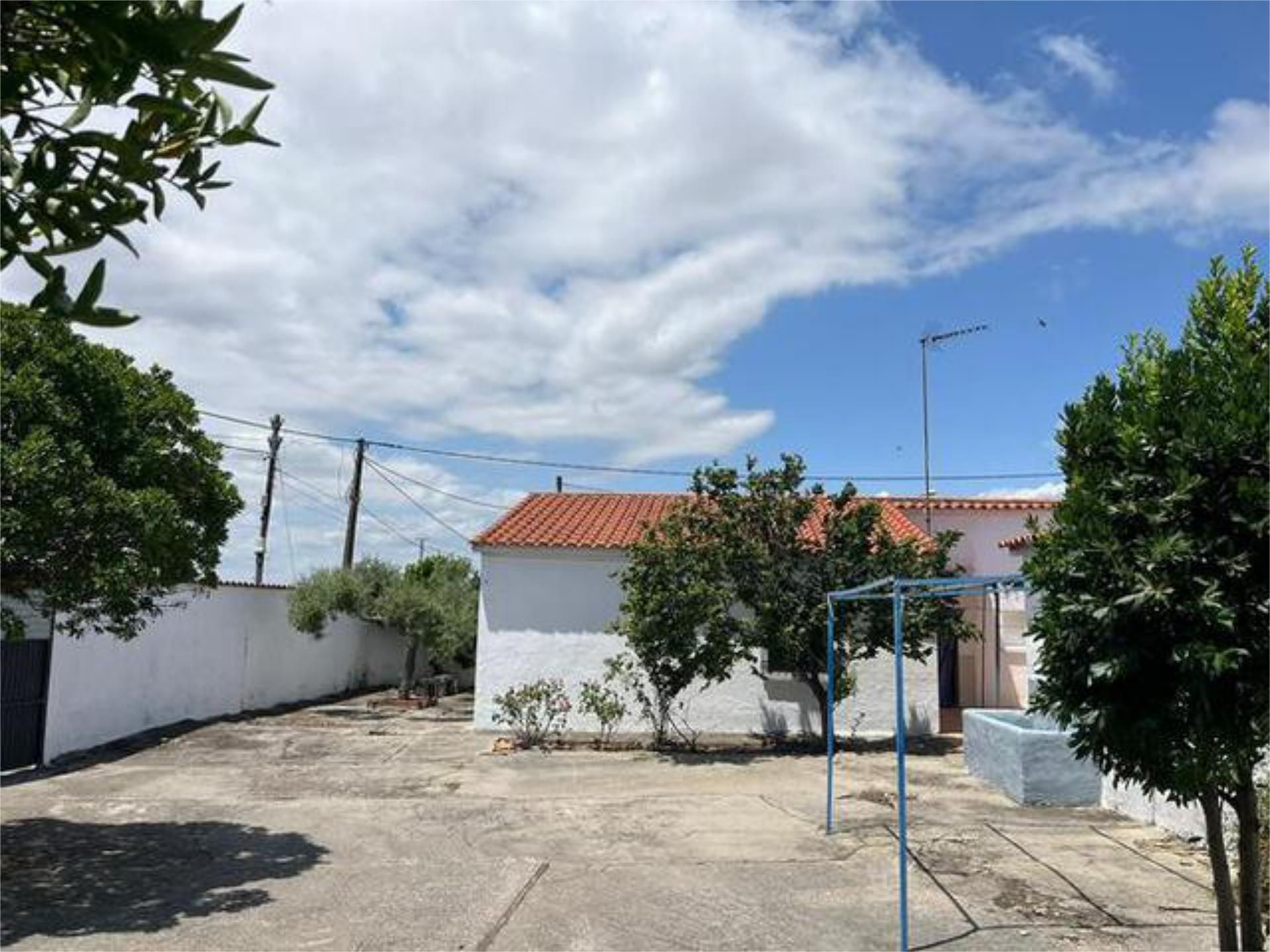 Vista exterior de Casa o xalet en venda en Rosalejo