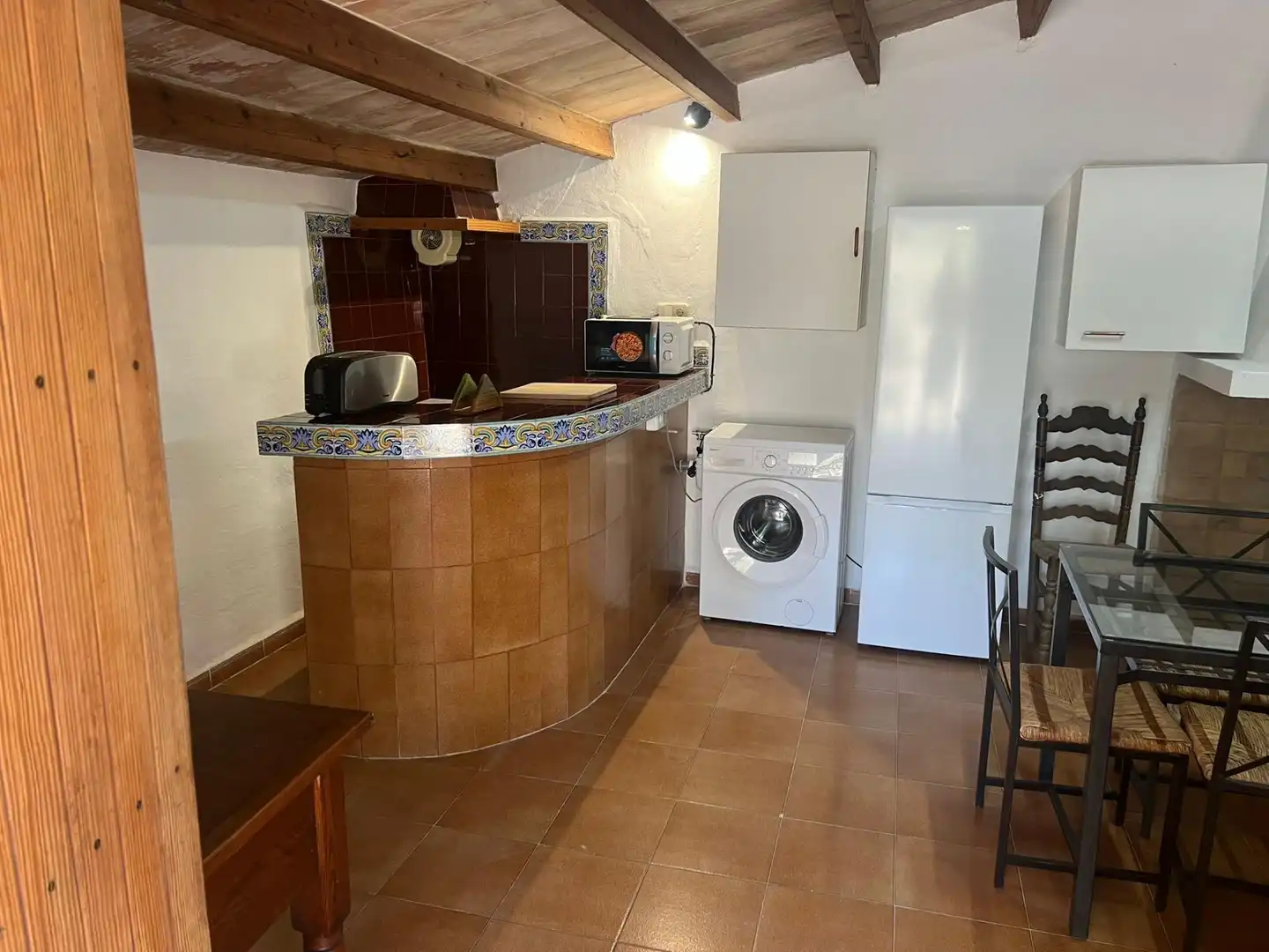 Finca rústica de alquiler en Ciutat d'Alcúdia Cocina de Finca rústica de alquiler en Alcúdia con Aire acondicionado, Jardín privado y Terraza