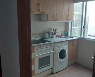 Kitchen of Flat to share in Plasencia  with Air Conditioner and Balcony