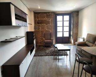 Living room of Apartment to rent in Ourense Capital   with Heating, Parquet flooring and Furnished