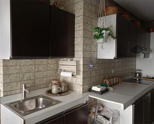 Kitchen of Flat for sale in  Madrid Capital  with Air Conditioner, Heating and Private garden