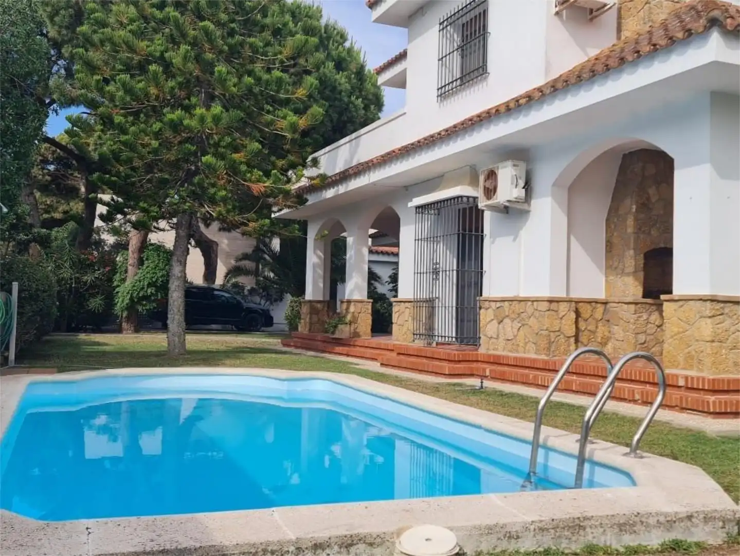 Swimming pool of Flat for sale in Rota  with Air Conditioner, Heating and Private garden