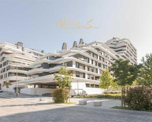 Exterior view of Flat for sale in  Madrid Capital  with Air Conditioner, Heating and Private garden