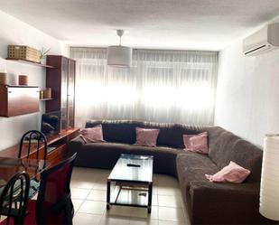 Living room of Flat to share in  Madrid Capital  with Air Conditioner, Heating and Private garden