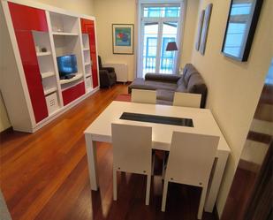 Living room of Flat to rent in Valladolid Capital  with Heating, Parquet flooring and Furnished