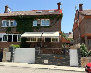 Exterior view of Single-family semi-detached for sale in Collado Villalba
