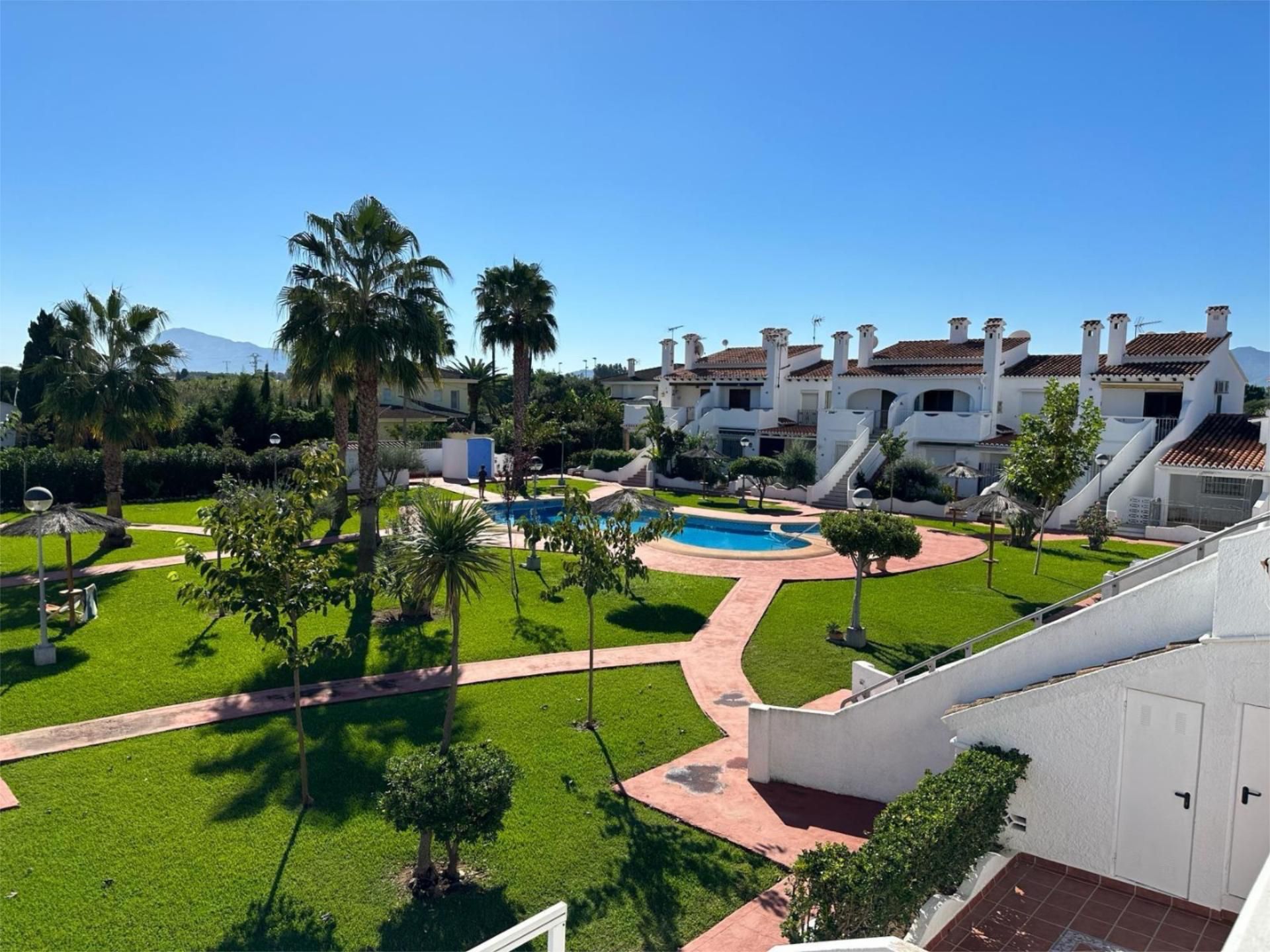 Garden of Flat for sale in Dénia  with Air Conditioner, Private garden and Terrace