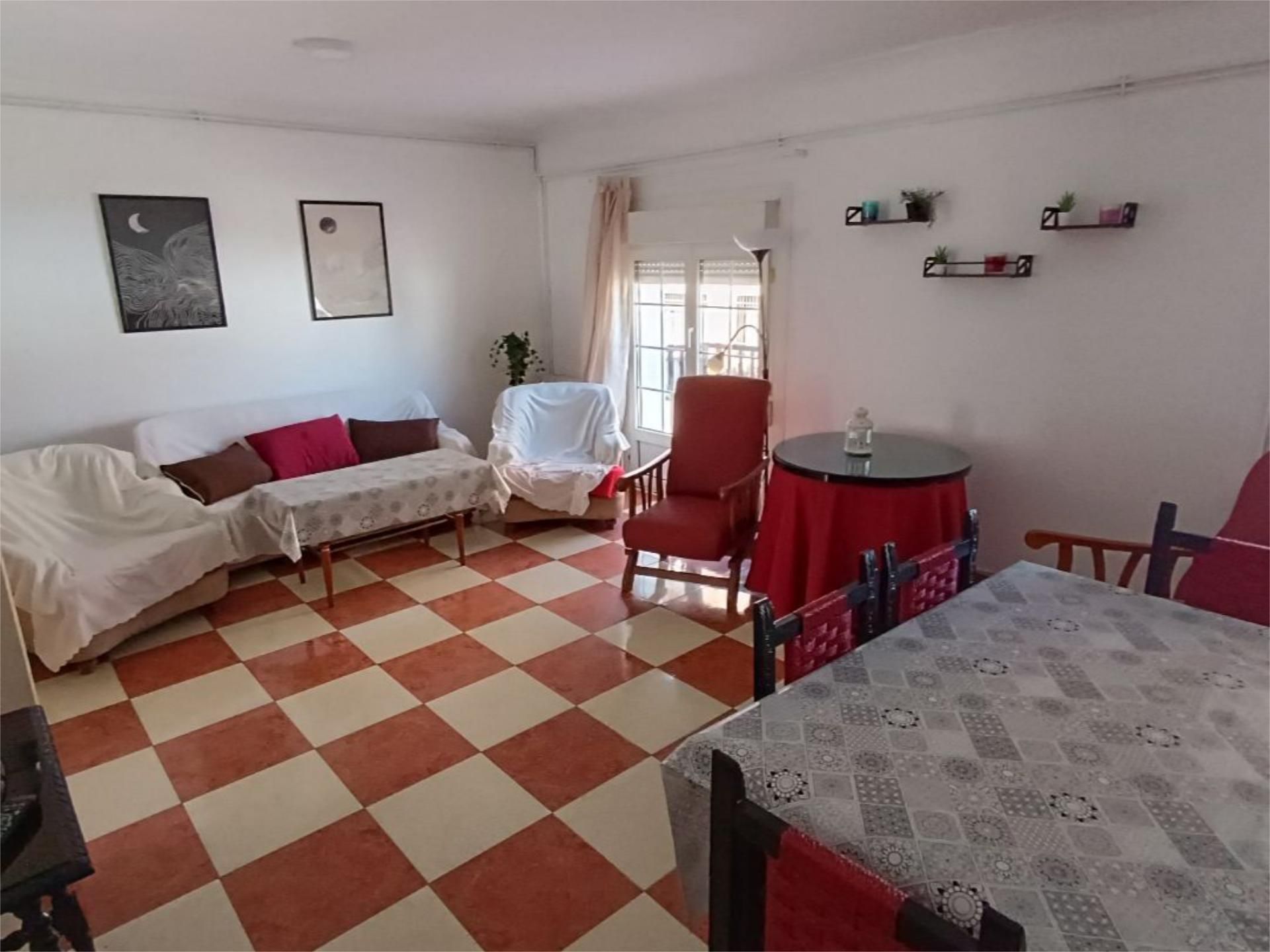 Living room of Flat to rent in Mota del Cuervo  with Heating, Terrace and Furnished