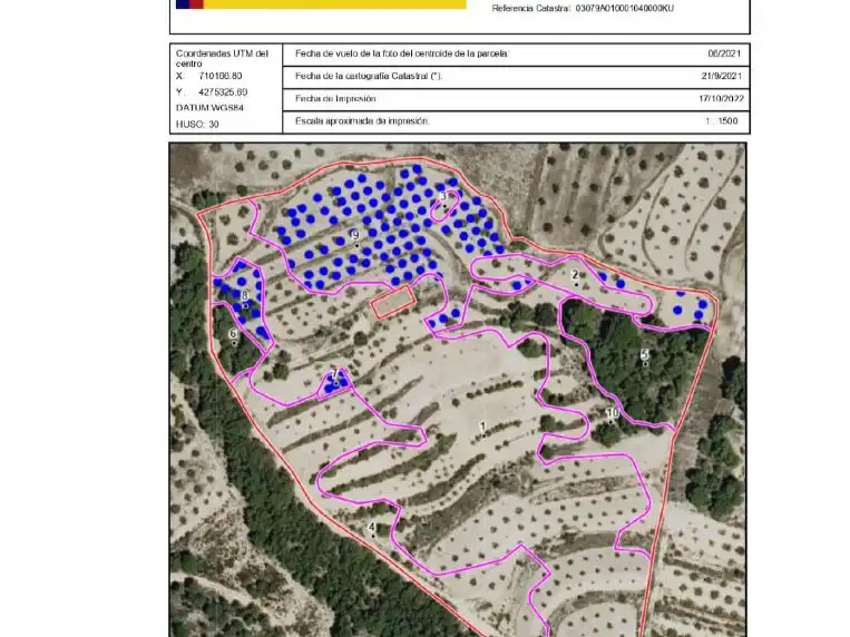 Finca rústica en venta en Avenida de Azorín, 42, Ibi Finca rústica en venta en Ibi