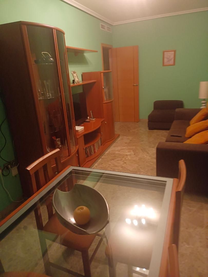 Living room of Flat for sale in Villajoyosa / La Vila Joiosa  with Air Conditioner, Heating and Furnished