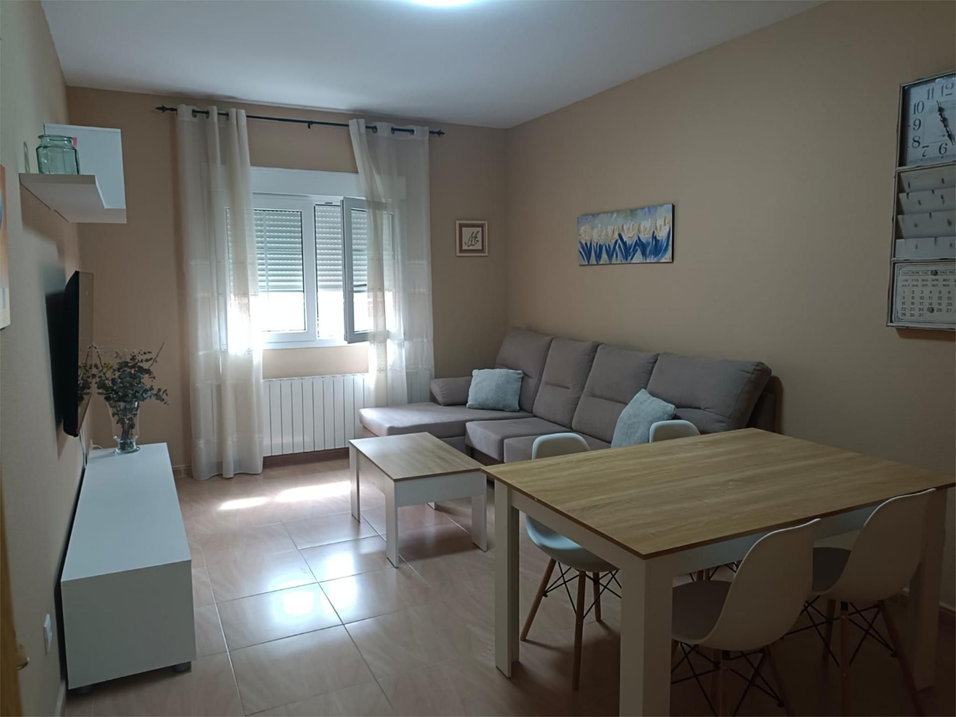Living room of Flat to rent in Mérida  with Air Conditioner, Heating and Furnished