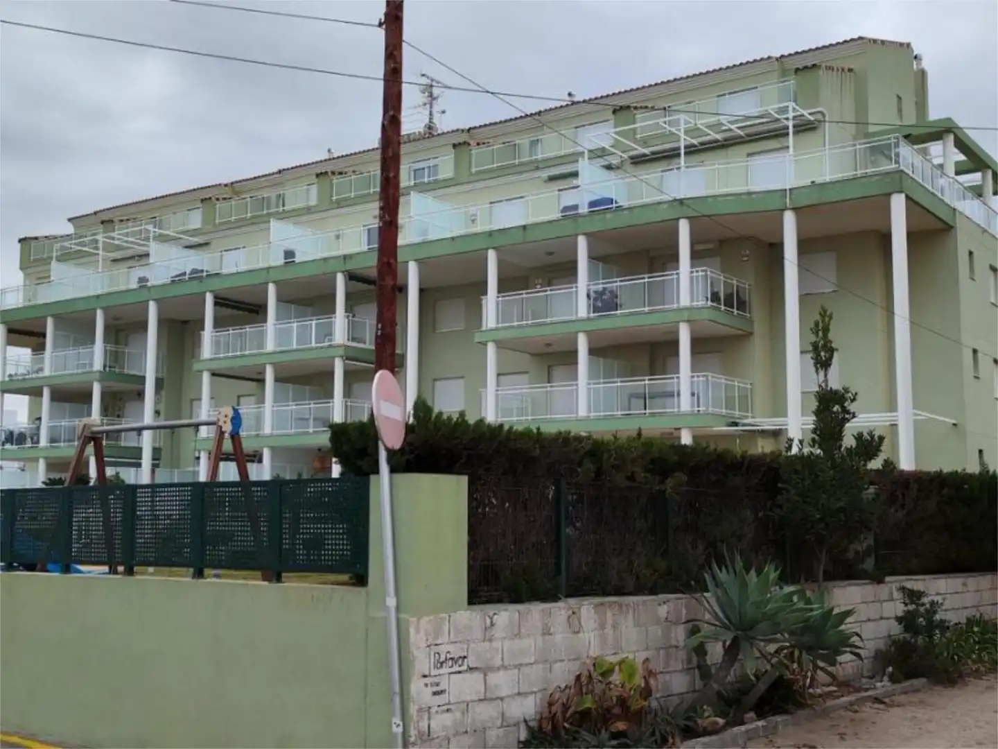 Vista exterior de Garaje en venta en Dénia
