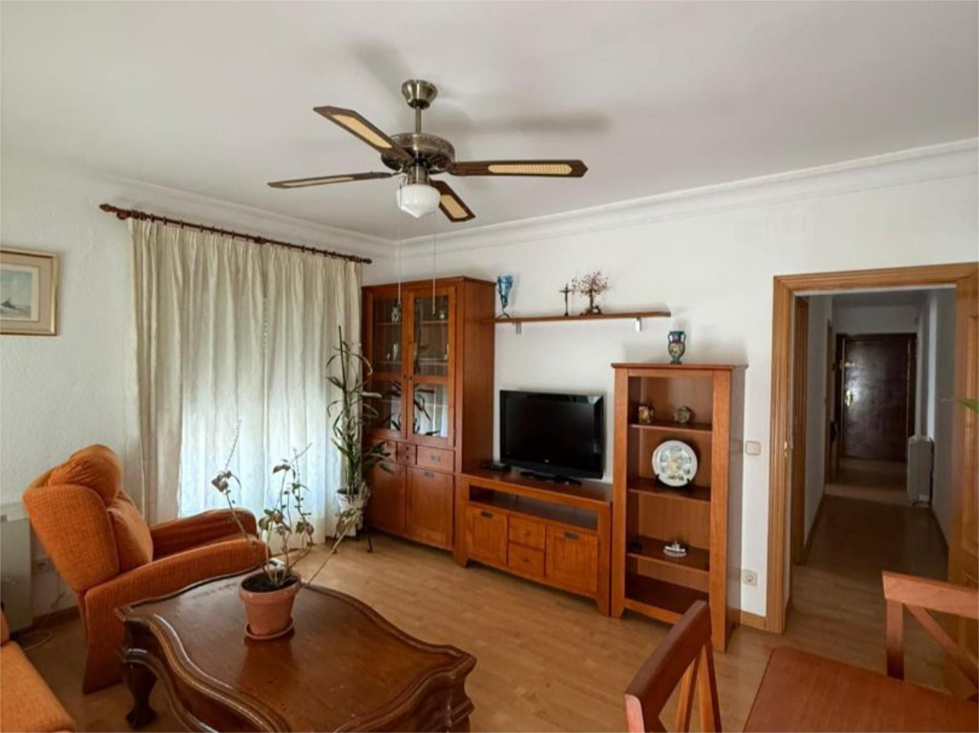 Living room of Flat to rent in  Madrid Capital  with Air Conditioner, Heating and Terrace
