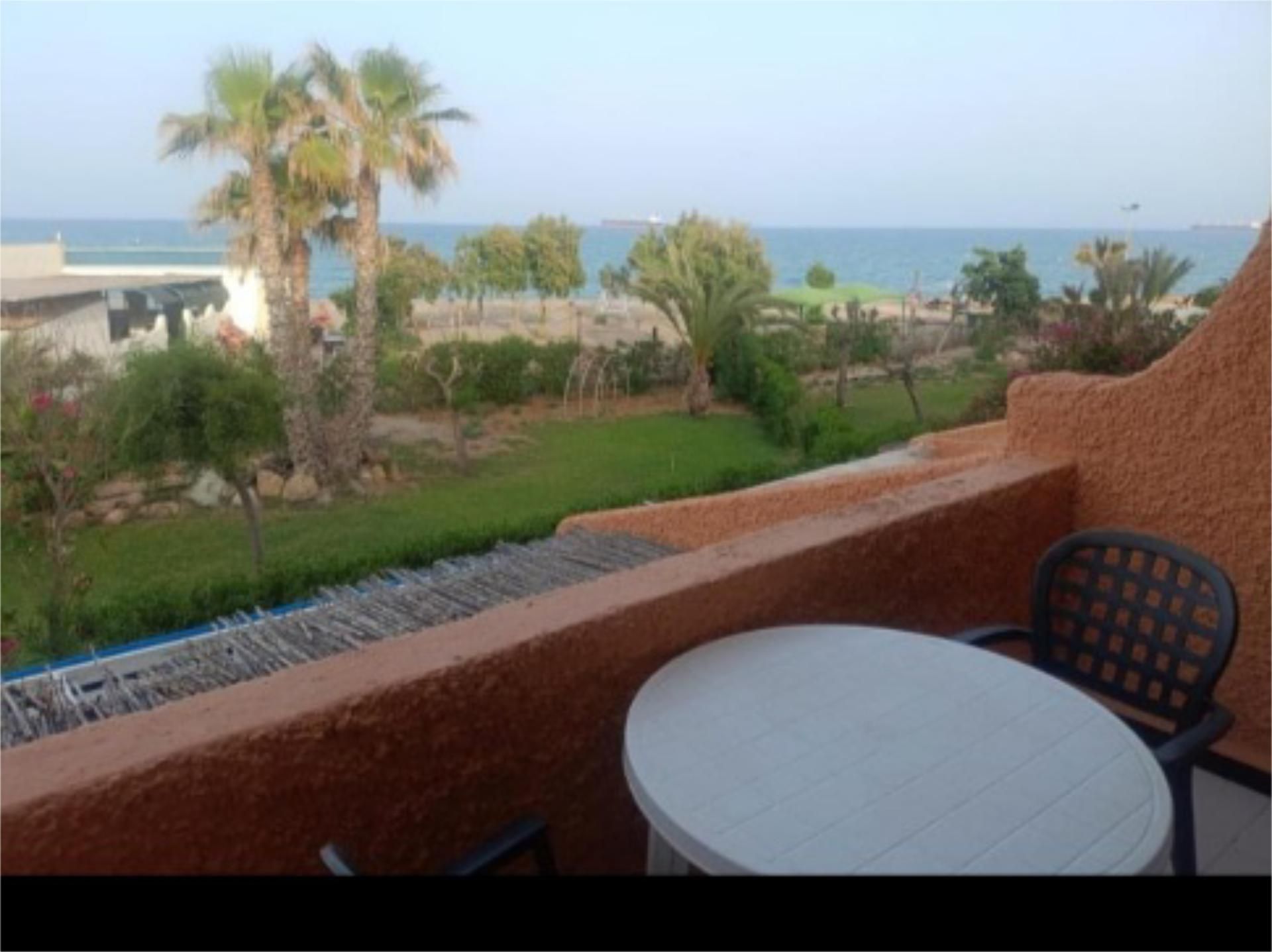 Terrace of Study to rent in Vera  with Air Conditioner, Heating and Private garden