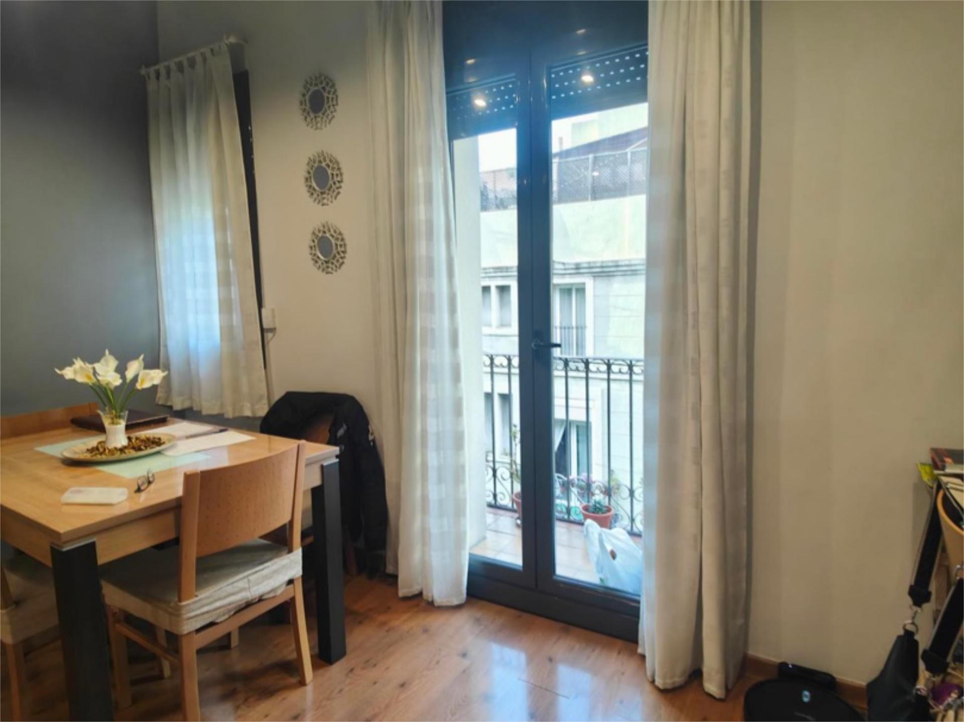 Dining room of Flat for sale in  Barcelona Capital  with Air Conditioner, Heating and Parquet flooring