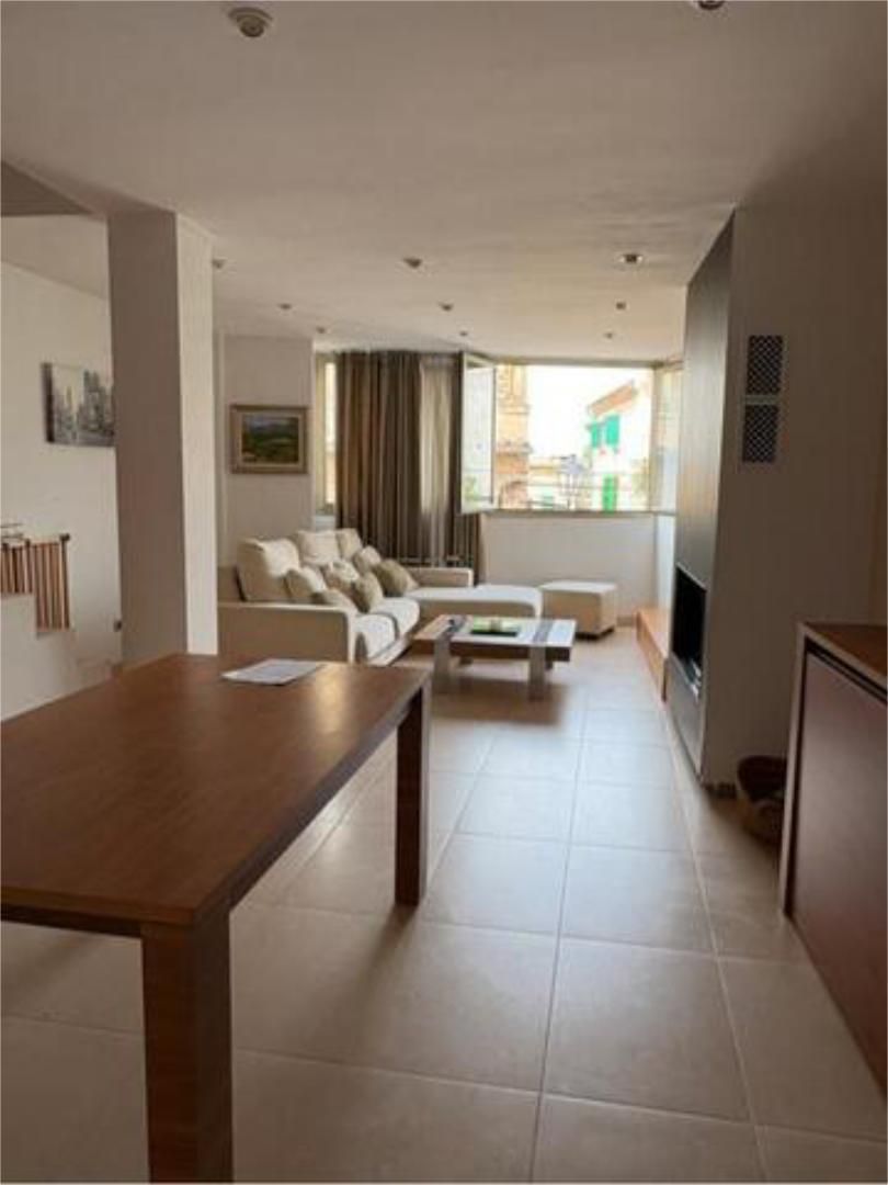 Sala d'estar de Casa o xalet per a compartir en Búger amb Calefacció, Terrassa i Moblat