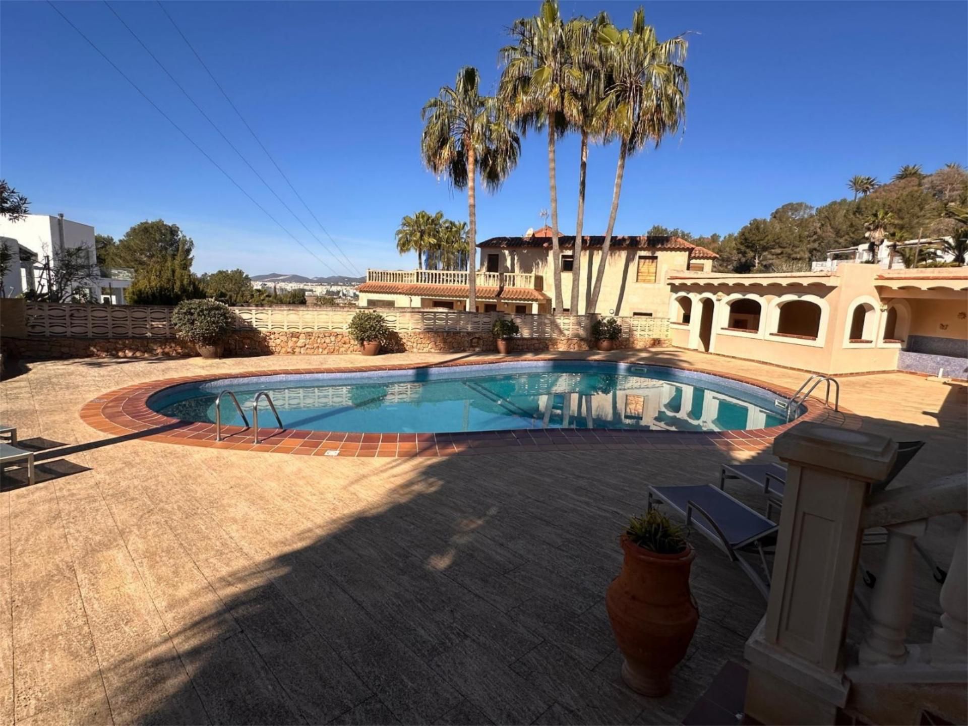Piscina de Casa o xalet de lloguer en Santa Eulària des Riu amb Aire condicionat, Terrassa i Piscina