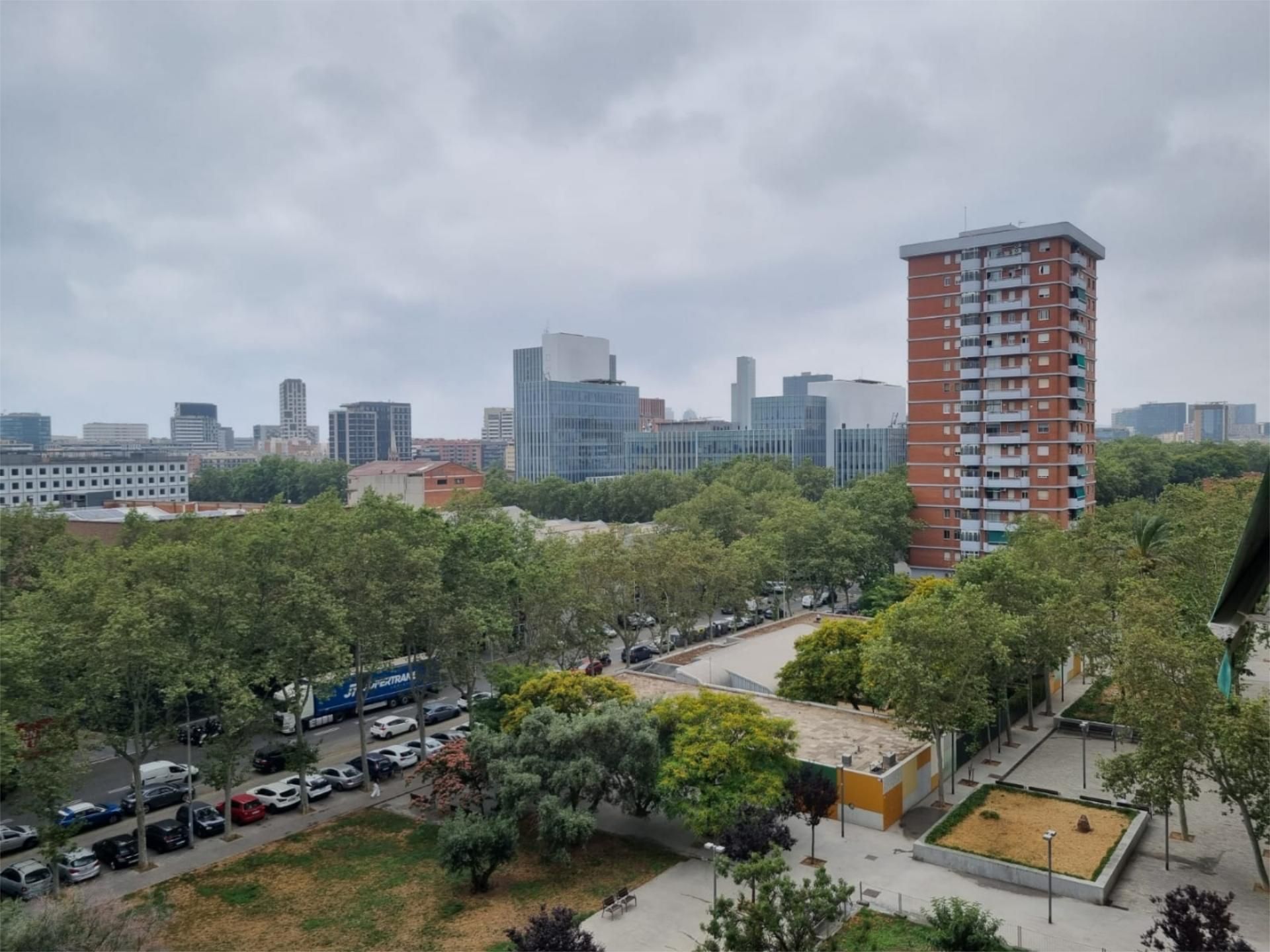 Vista exterior de Pis en venda en  Barcelona Capital amb Aire condicionat