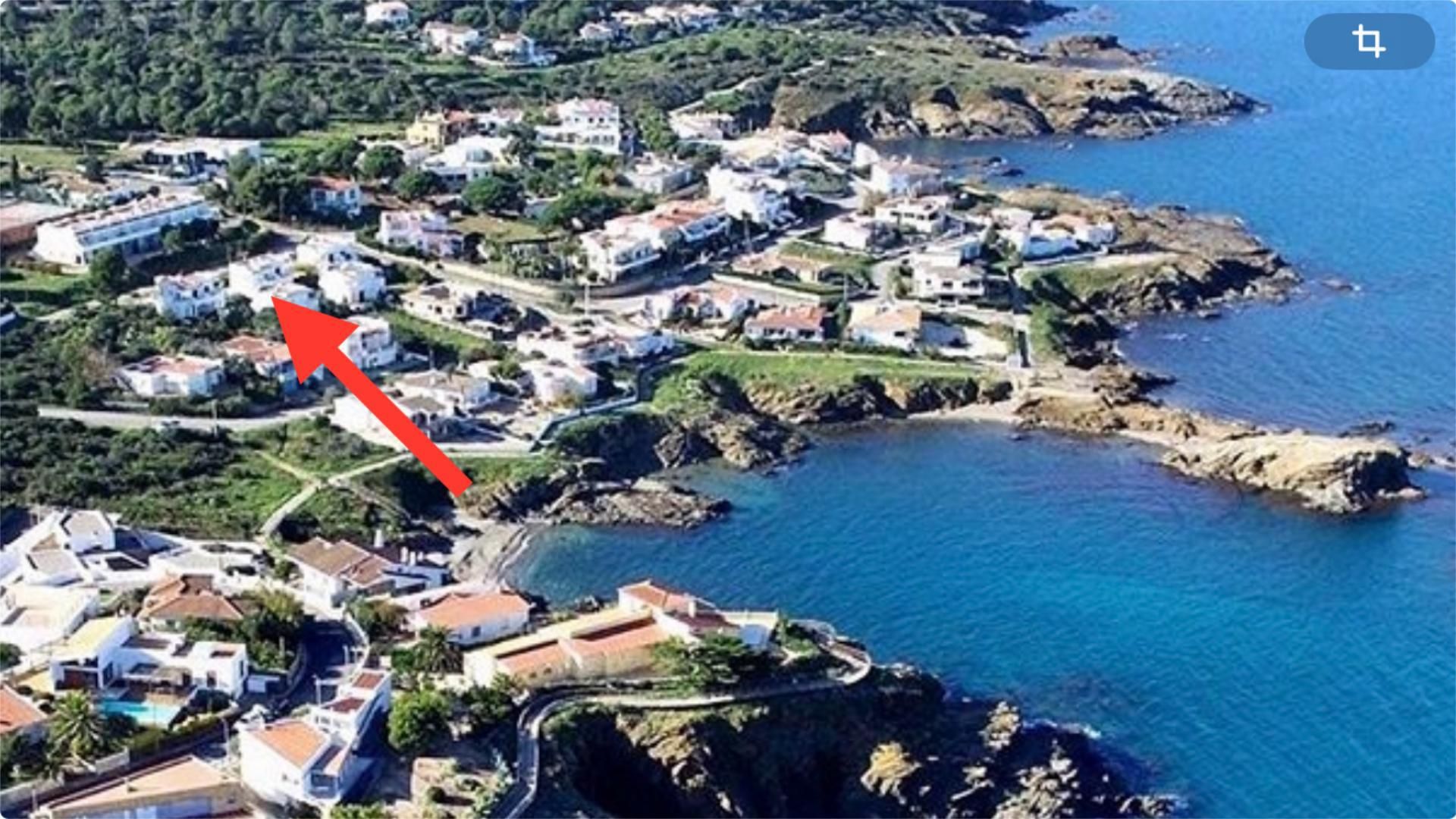 Vista exterior de Pis en venda en El Port de la Selva amb Jardí privat, Terrassa i Moblat