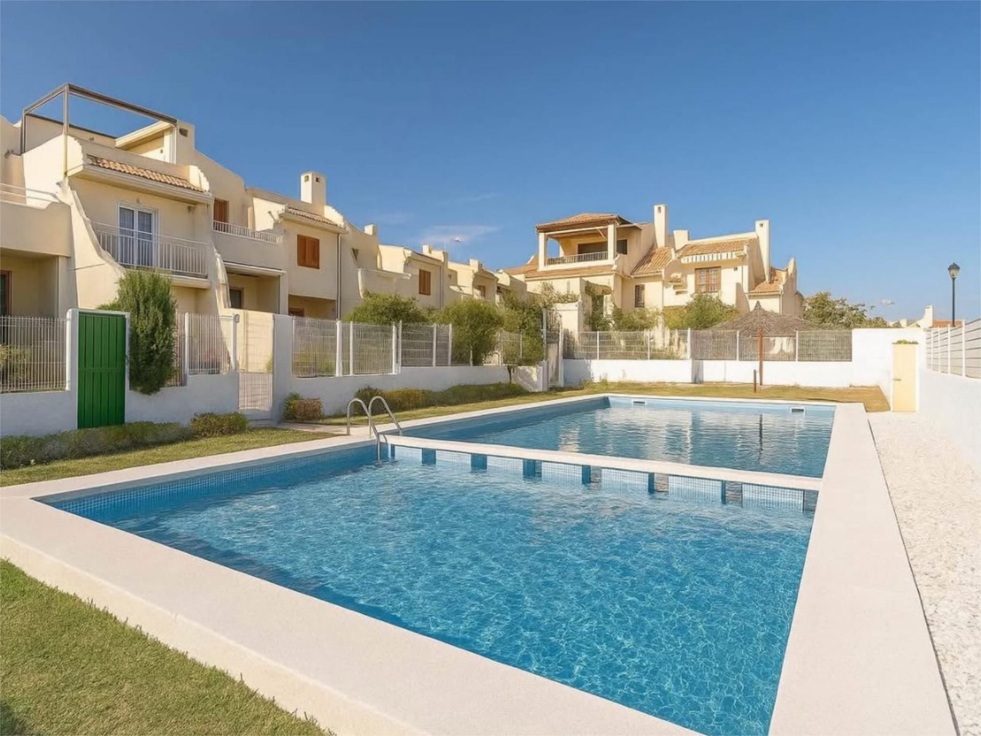 Schwimmbecken von Einfamilien-Reihenhaus miete in Sant Joan d'Alacant mit Klimaanlage, Heizung und Terrasse