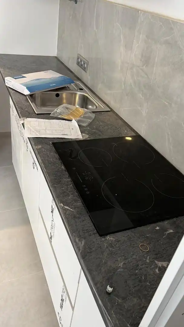 Piso en venta en Carrer Amilcar Barca, 25, Sector V Cocina de Piso en venta en Elche / Elx con Aire acondicionado y Balcón