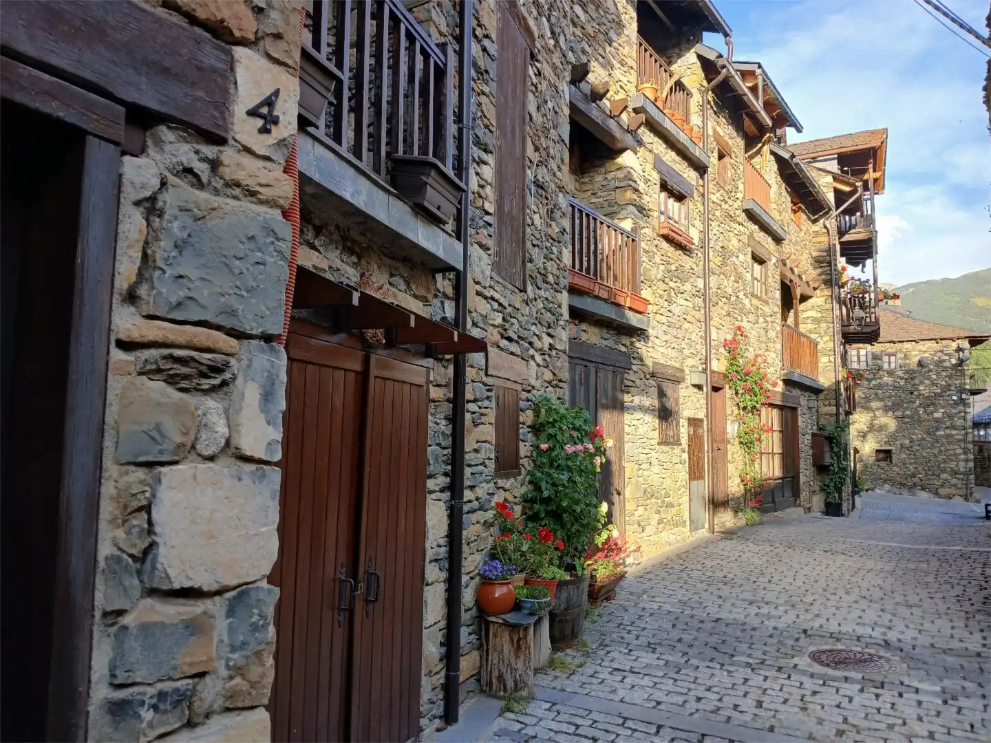Exterior view of Flat for sale in La Vall de Boí  with Balcony