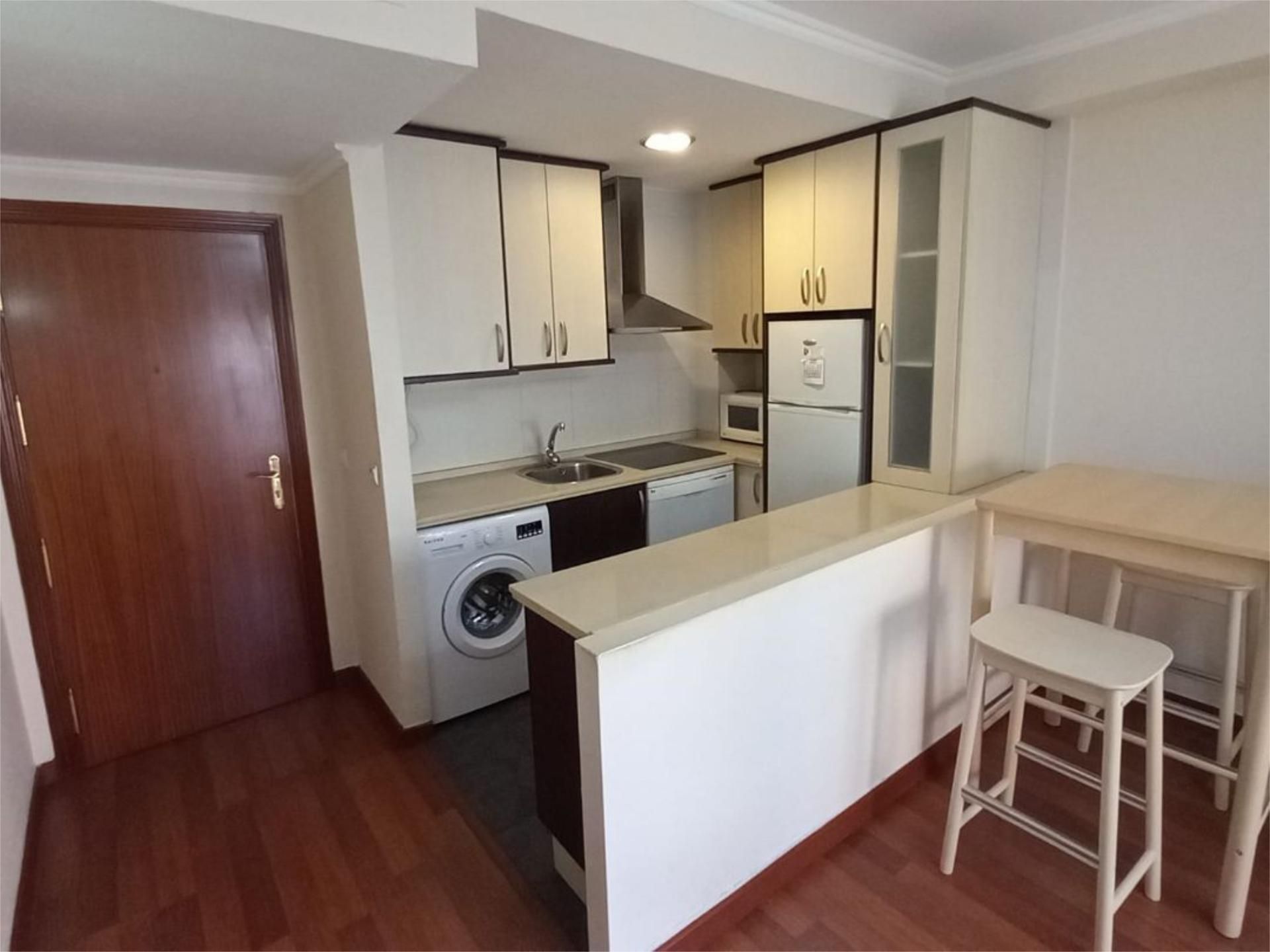 Kitchen of Apartment to rent in Badajoz Capital  with Air Conditioner, Heating and Furnished