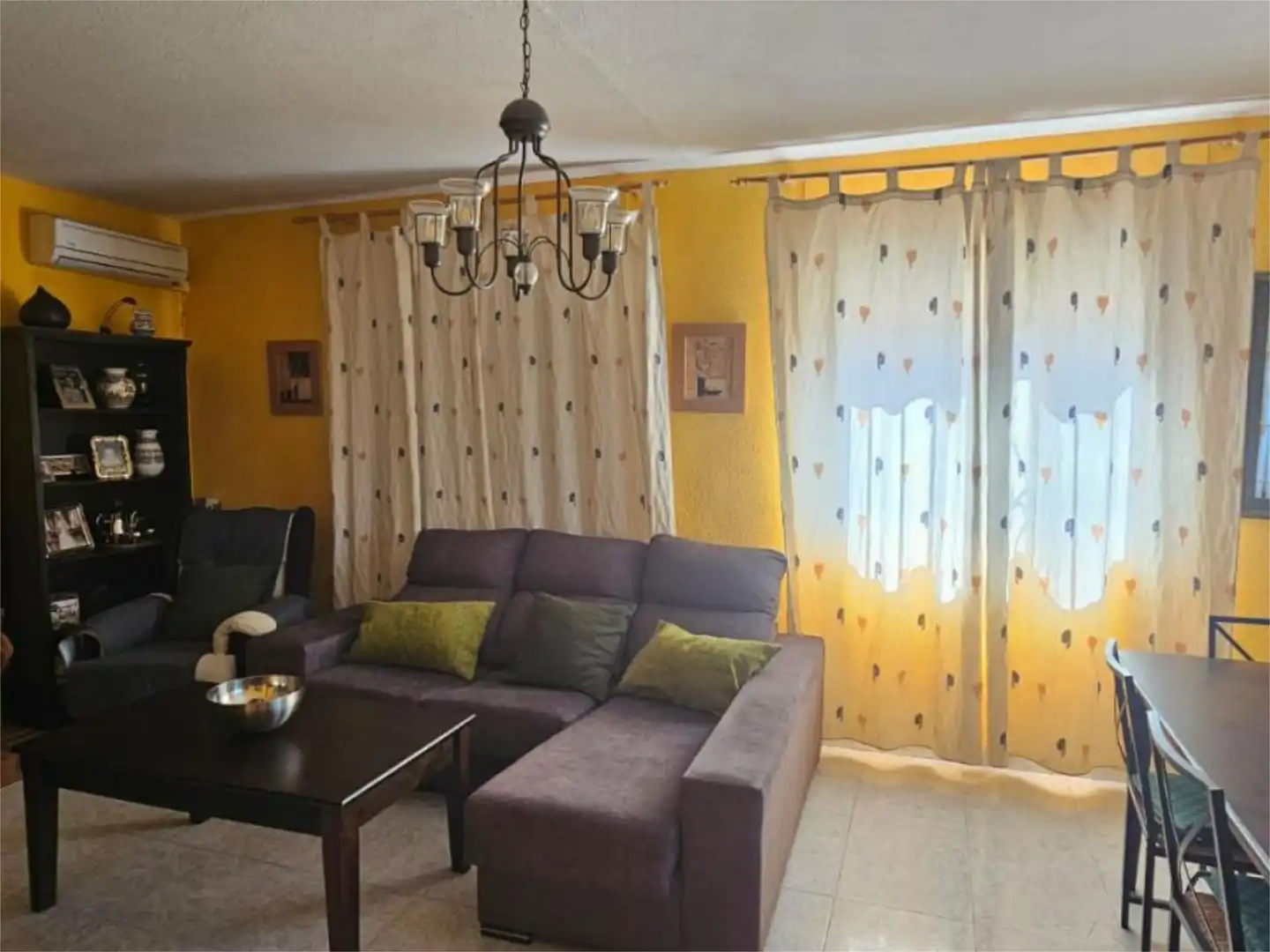 Living room of Flat for sale in Porzuna  with Air Conditioner, Heating and Private garden