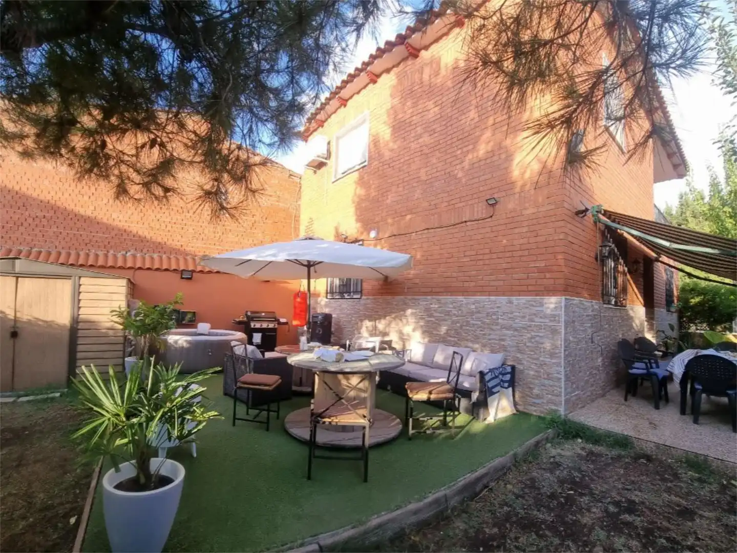 Terrace of Flat for sale in Porzuna  with Air Conditioner, Heating and Private garden