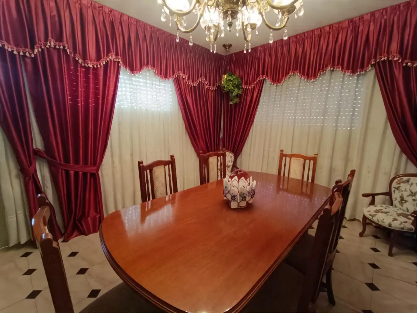 Dining room of Flat for sale in Begonte  with Terrace and Balcony