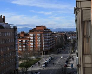 Exterior view of Flat for sale in  Madrid Capital  with Swimming Pool