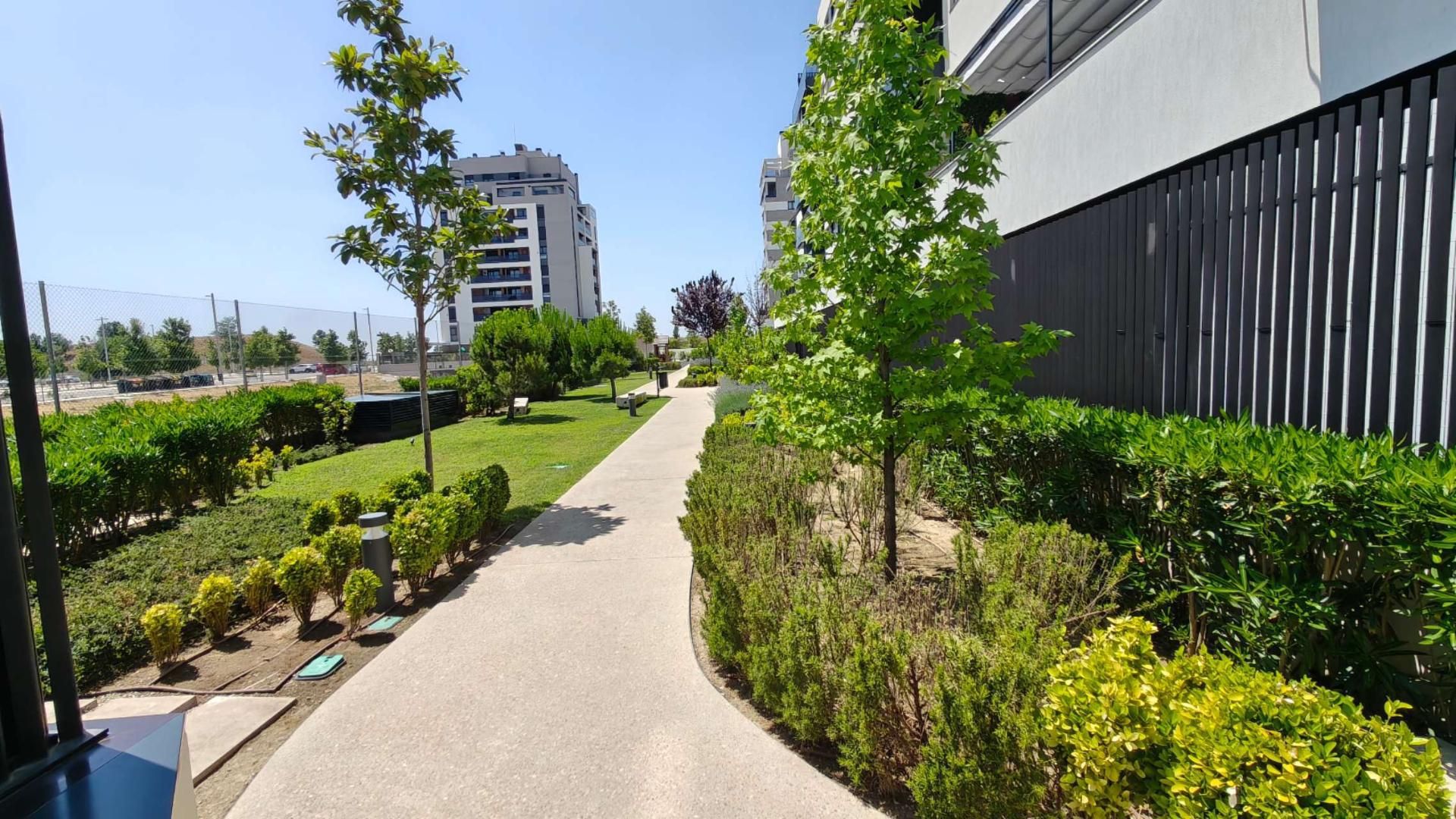 Exterior view of Flat to rent in  Madrid Capital  with Air Conditioner, Heating and Parquet flooring