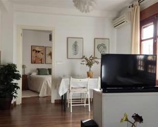 Living room of Apartment to rent in Plasencia  with Air Conditioner, Heating and Parquet flooring